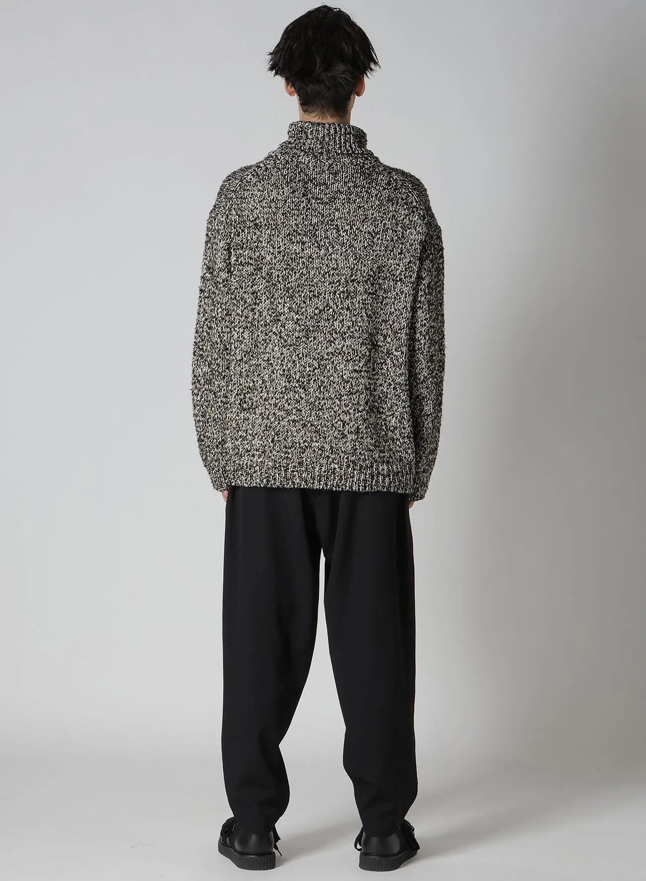 3G PLAIN STITCH TURTLE NECK KNIT