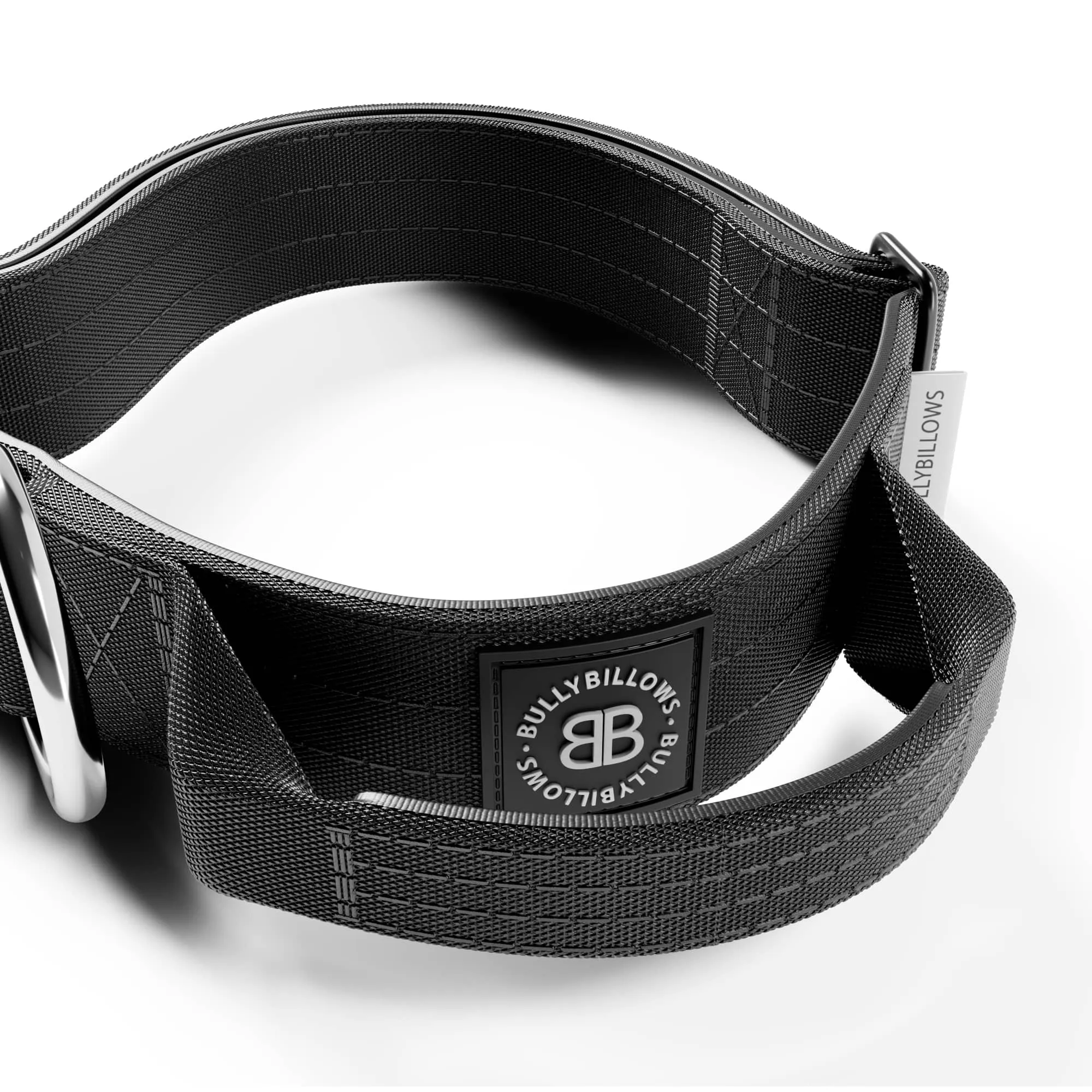 4cm Combat® Collar | Handle & Rated Clip - Black