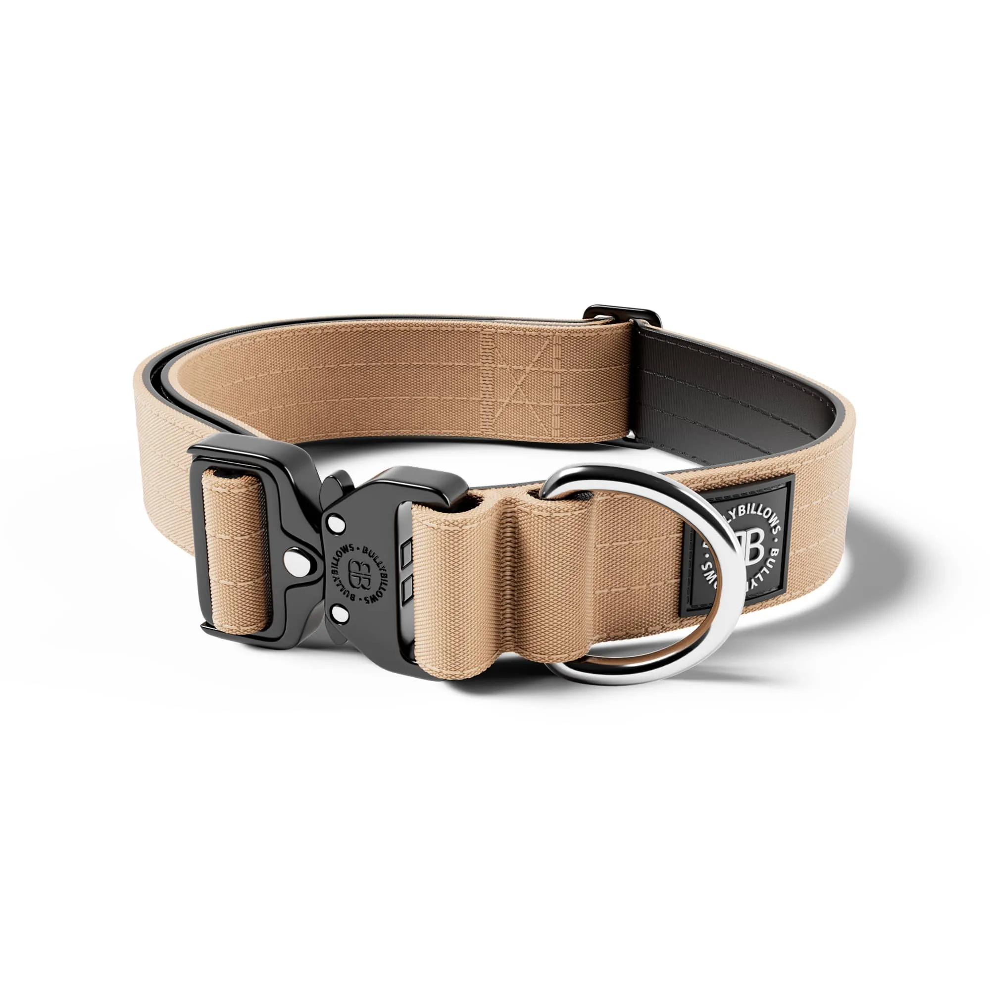 4cm Combat® Collar | Rated Clip - NO HANDLE - Tan