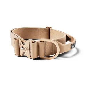 5cm Lighter Combat® Collar | With Handle Secure Clip - Tan x Tan