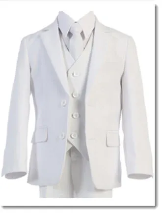 698 - White Suit. Slim Fit