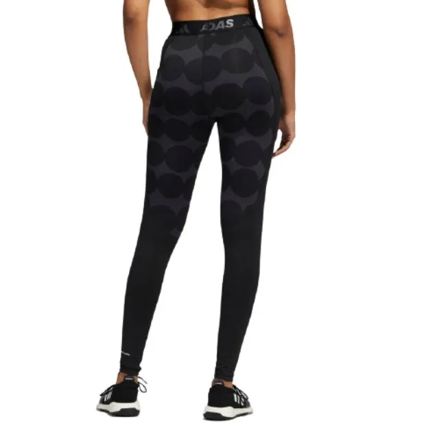 Adidas Techfit Marimekko Women Training Tight Black