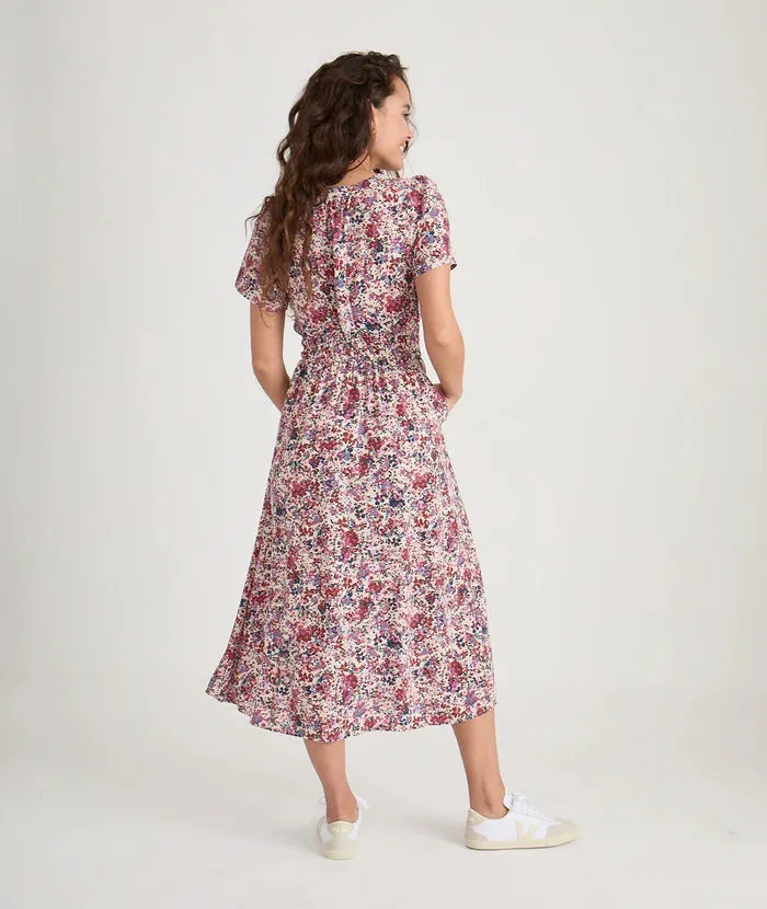 Annika Midi Dress - Ditsy Floral