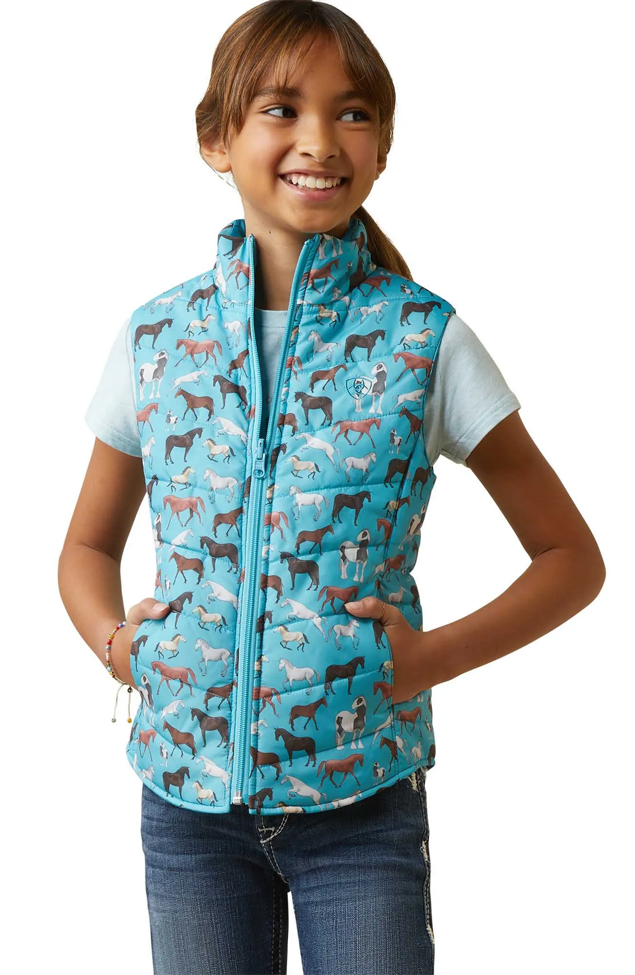 Ariat Kid's Bella Reversible Insulated Vest