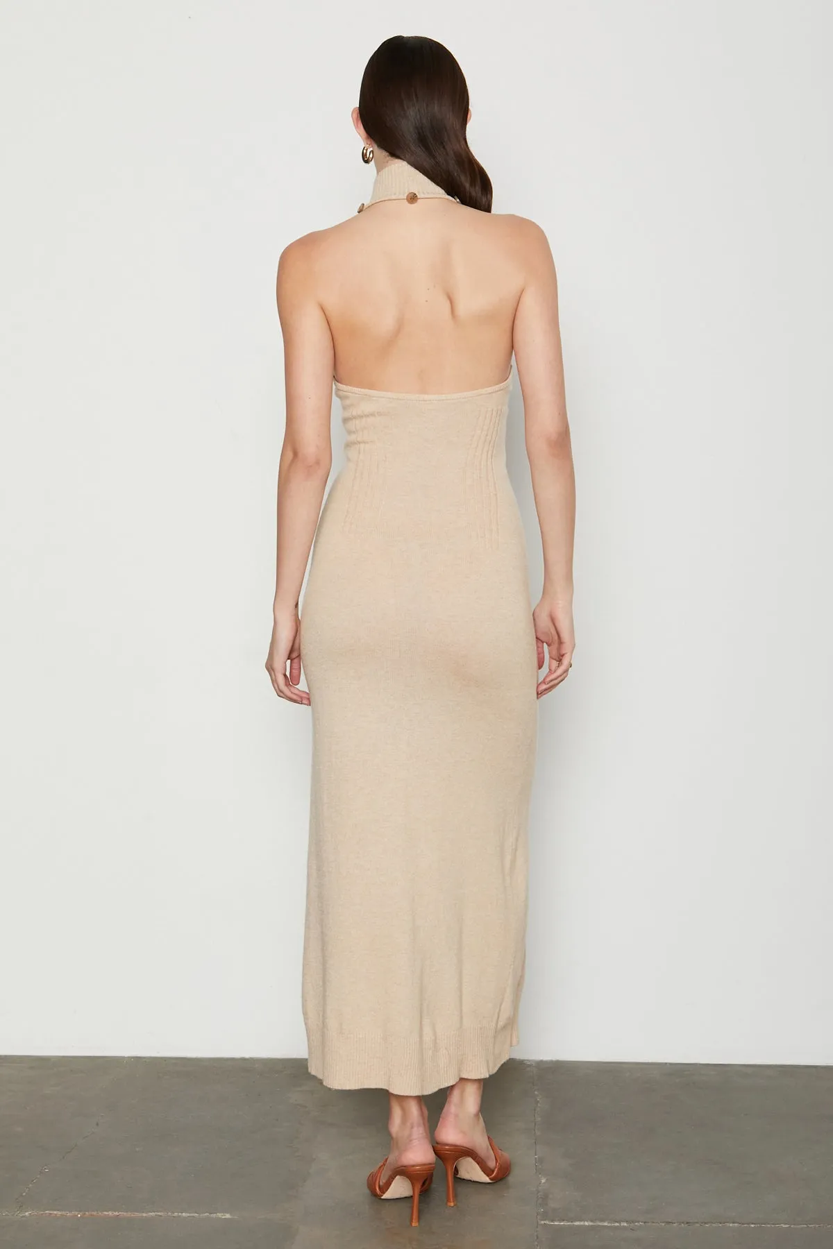 Bailey 44 Cori Knitwear Maxi Dress in Caffe Wisdom Latte