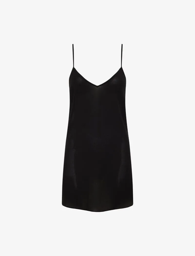 Barefoot Slip Dress | Black