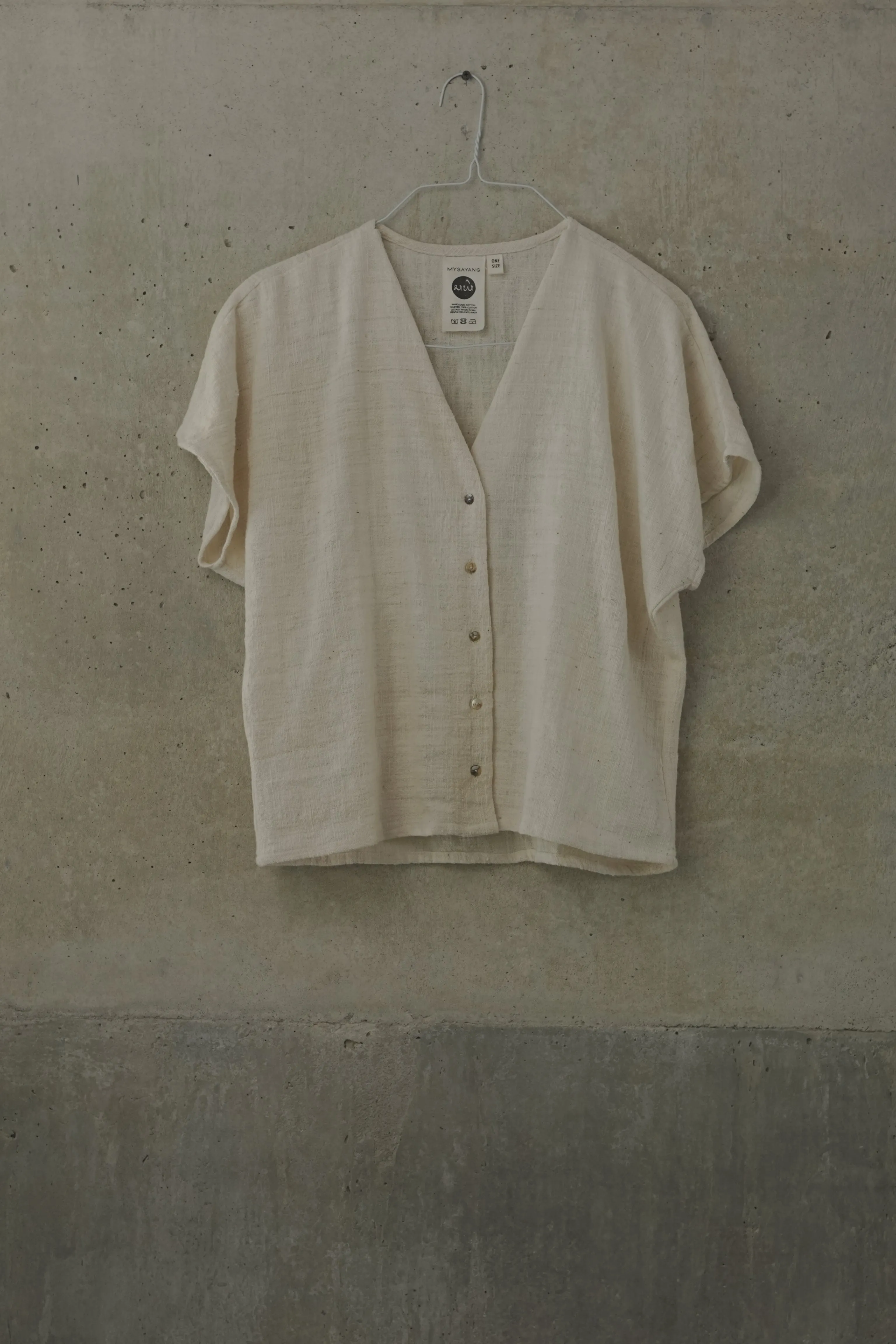 BARU [ new ] - VEST IN HANDLOOM COTTON