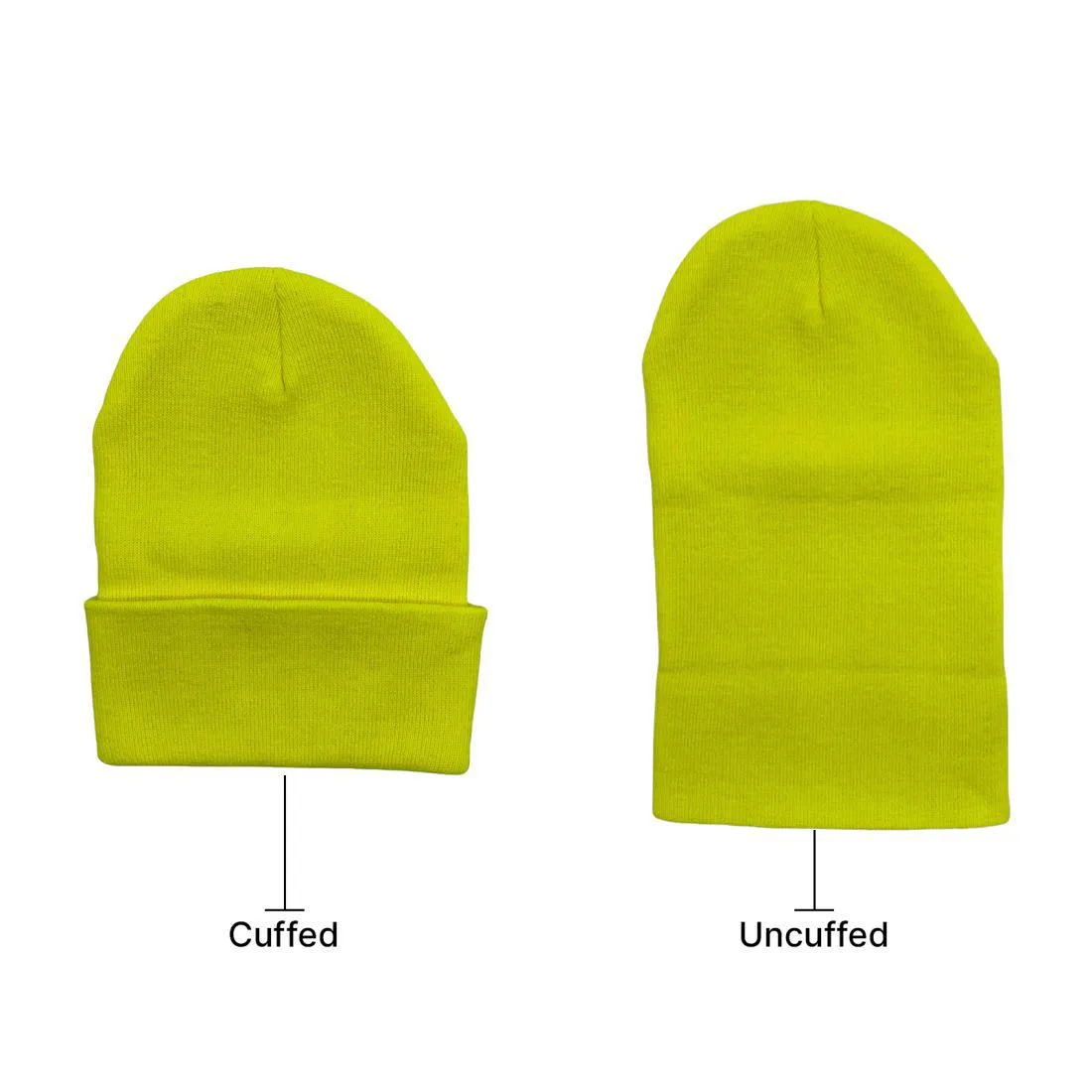 Beanies Caps Toboggan Cuffed Soft Knit in Bulk Multi-Color Plain Blank Wholesale