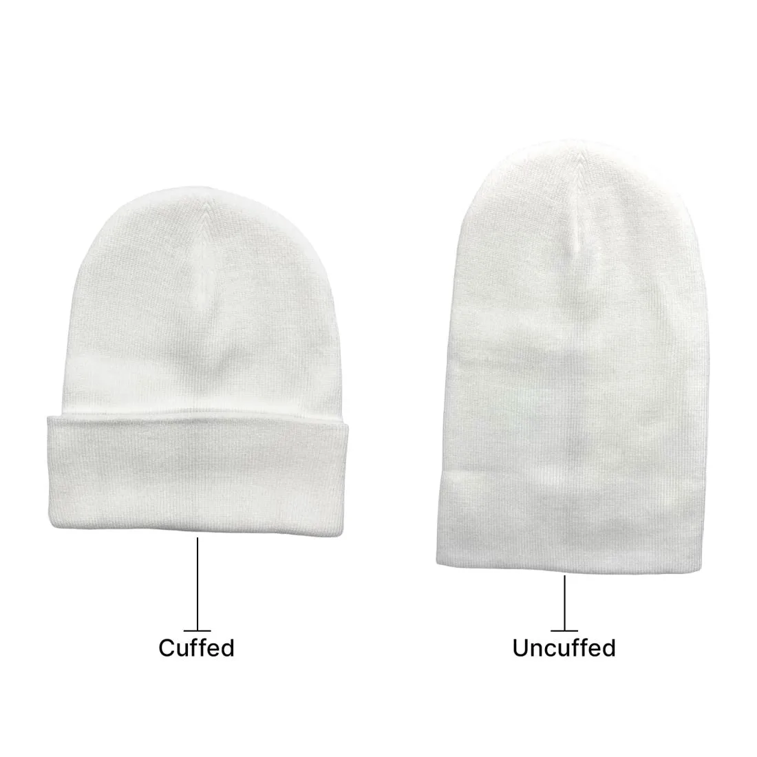 Beanies Caps Toboggan Cuffed Soft Knit in Bulk Multi-Color Plain Blank Wholesale