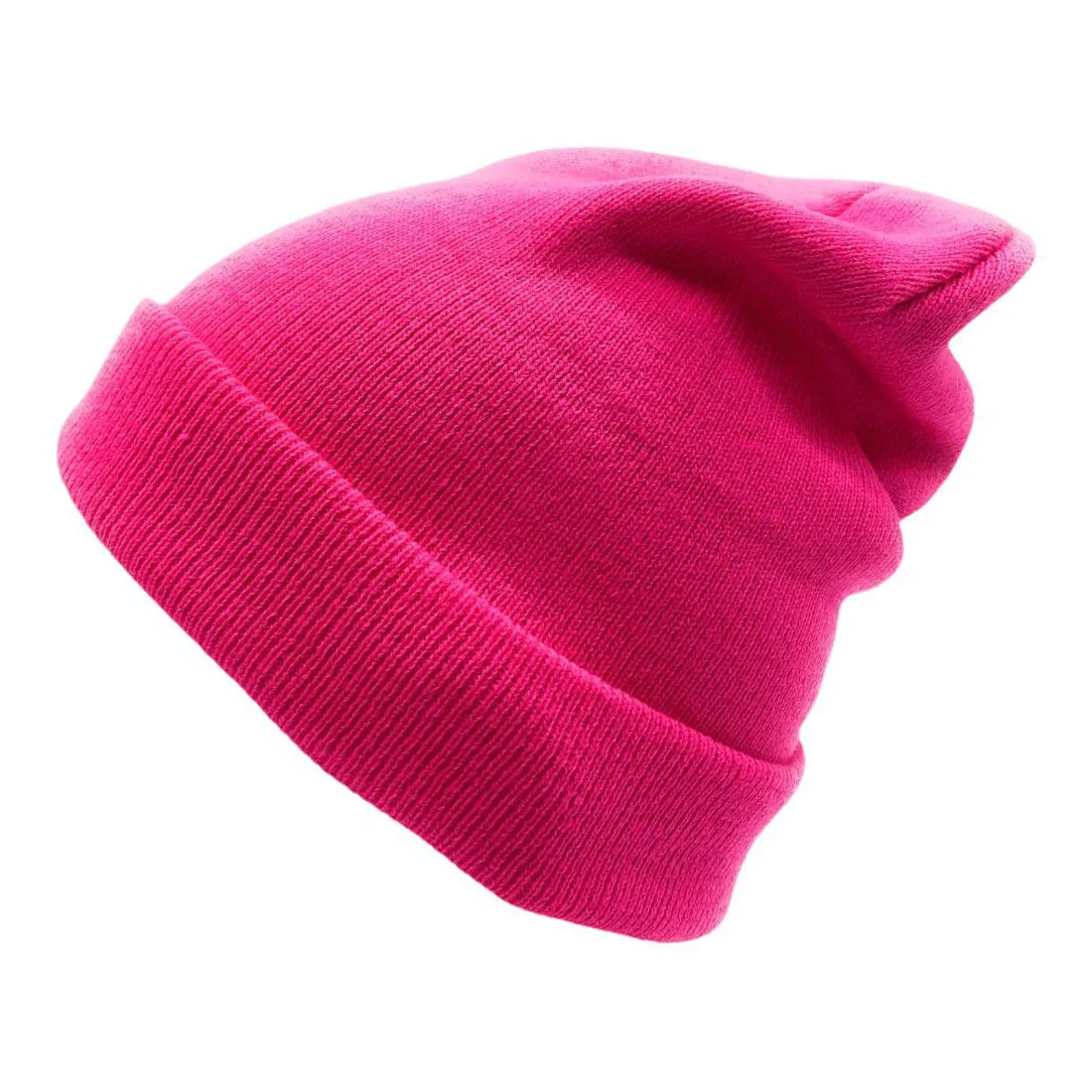 Beanies Caps Toboggan Cuffed Soft Knit in Bulk Multi-Color Plain Blank Wholesale