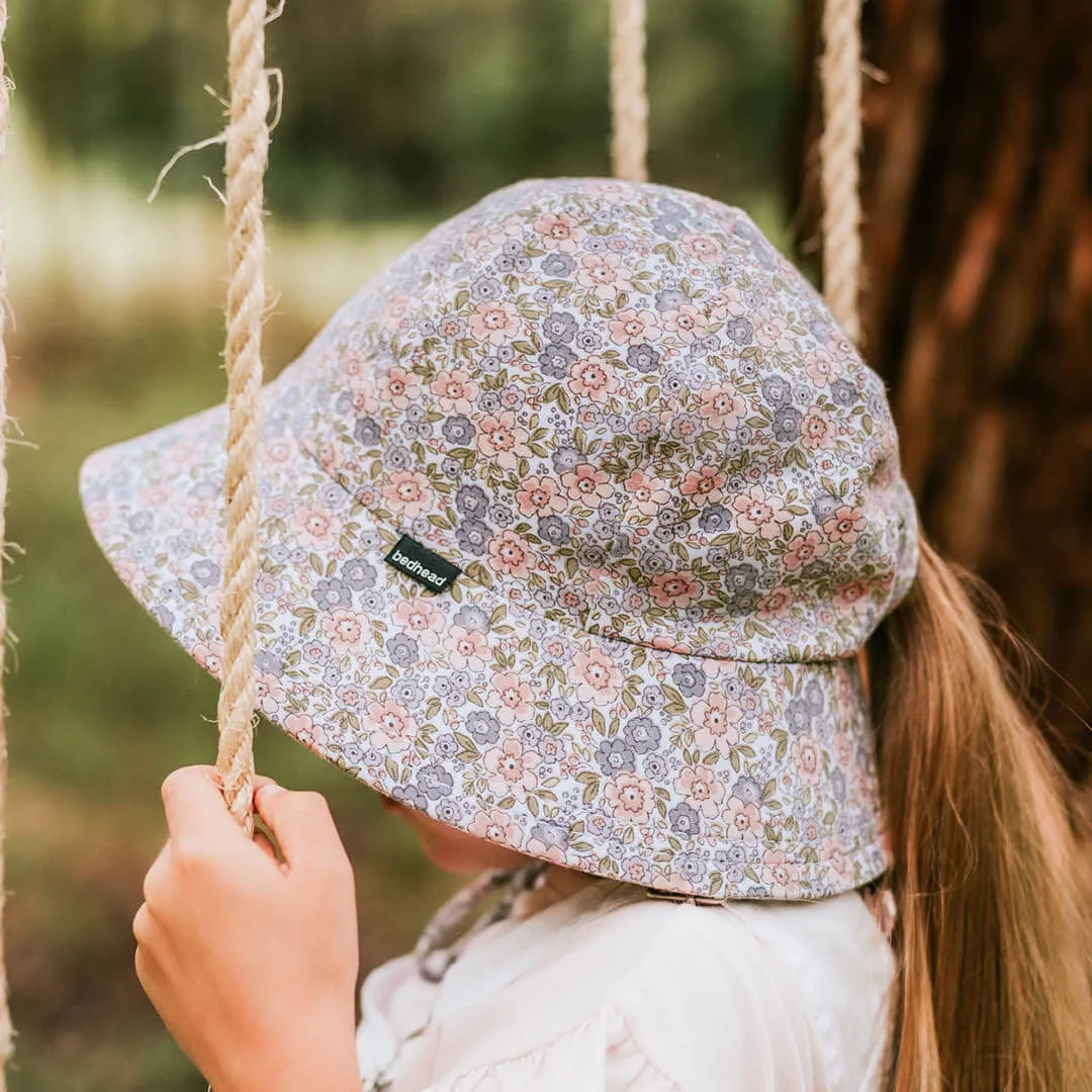 Bedhead Kids Ponytail Bucket Sun Hat UPF50  - Violet