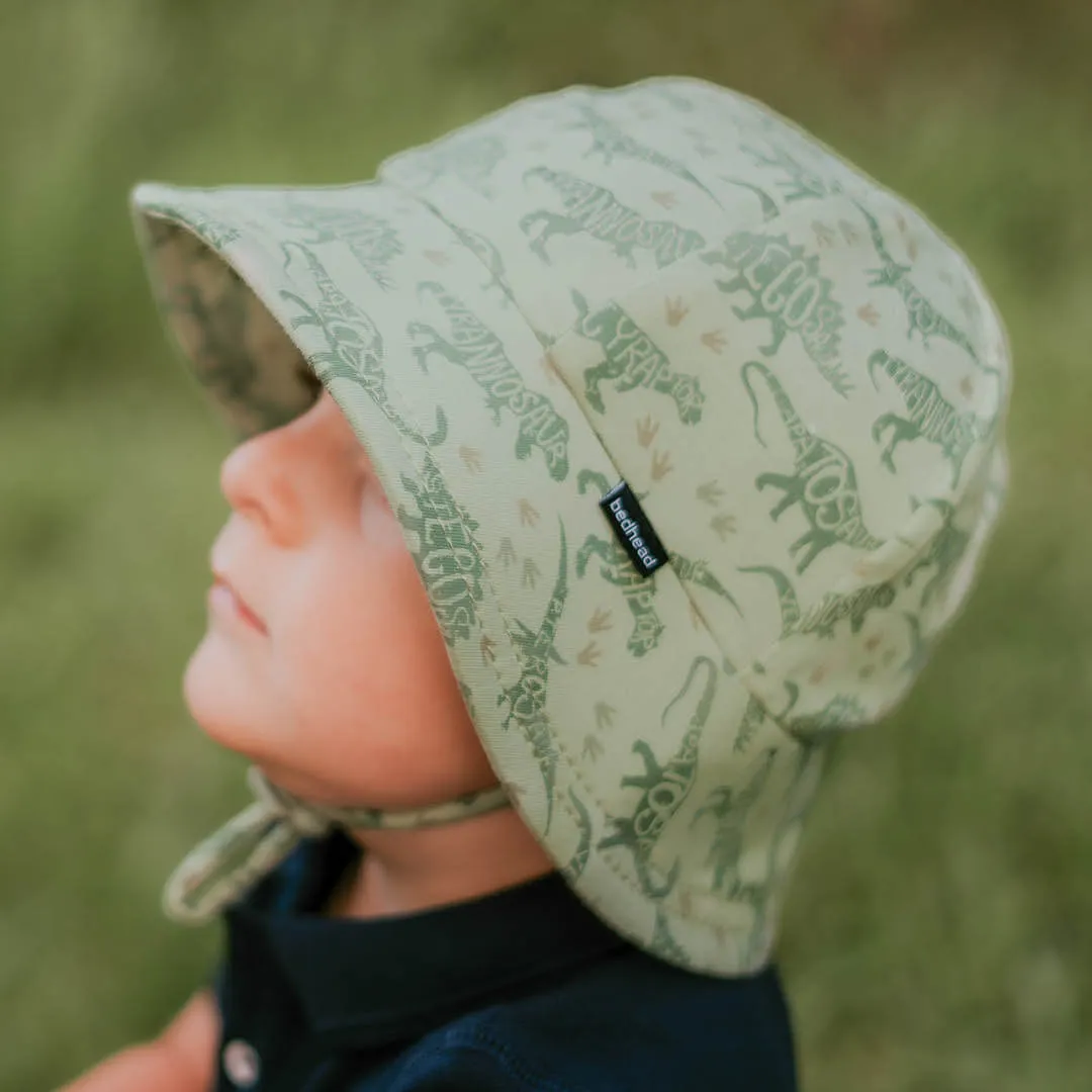 Bedhead Toddler Bucket Sun Hat UPF50  - Prehistoric