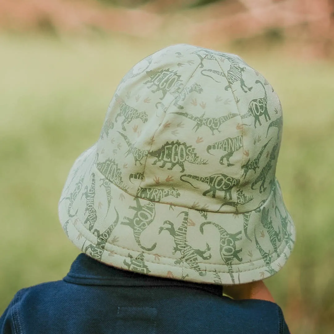 Bedhead Toddler Bucket Sun Hat UPF50  - Prehistoric