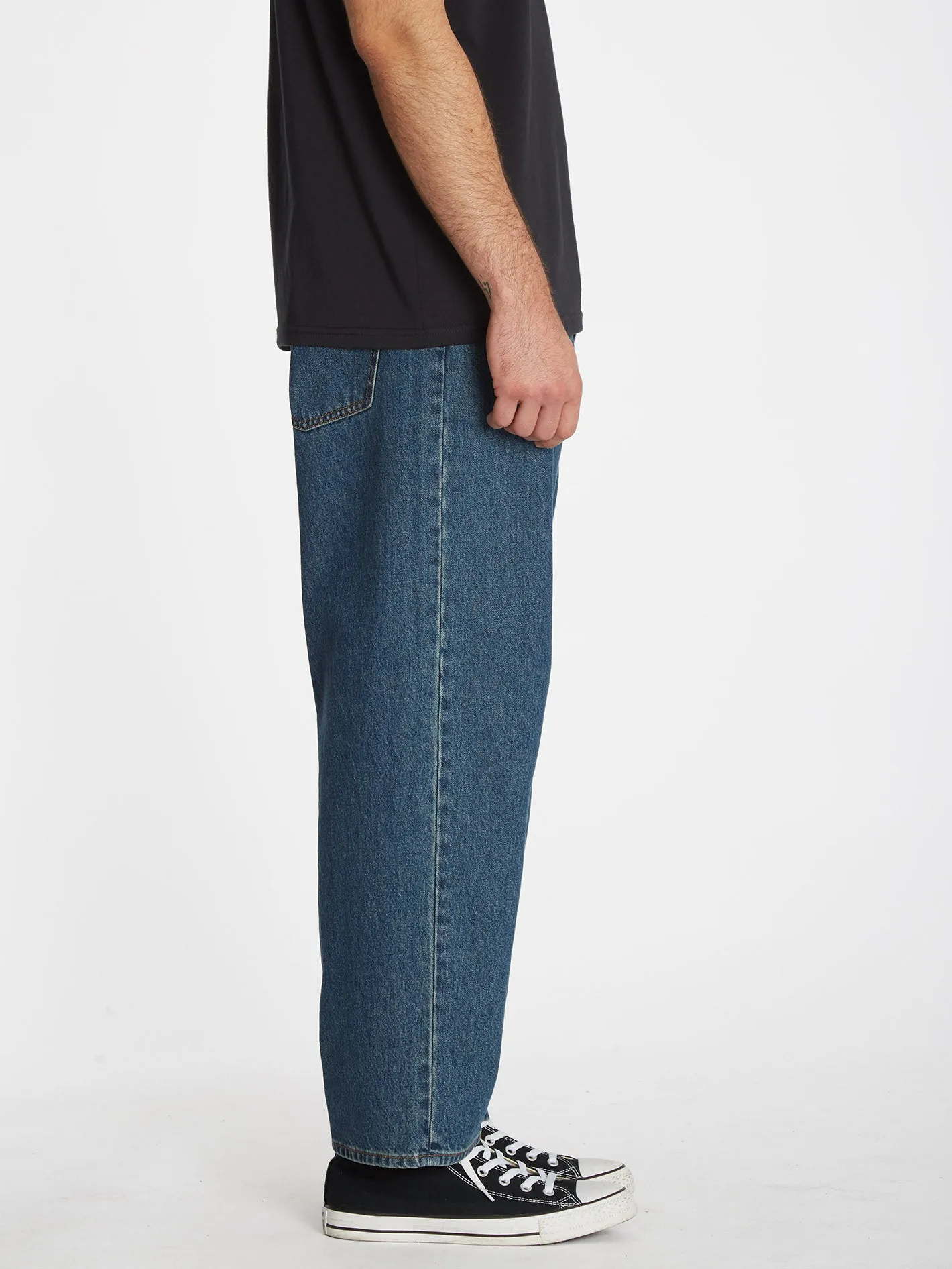 Billow Tapered Jeans - INDIGO RIDGE WASH