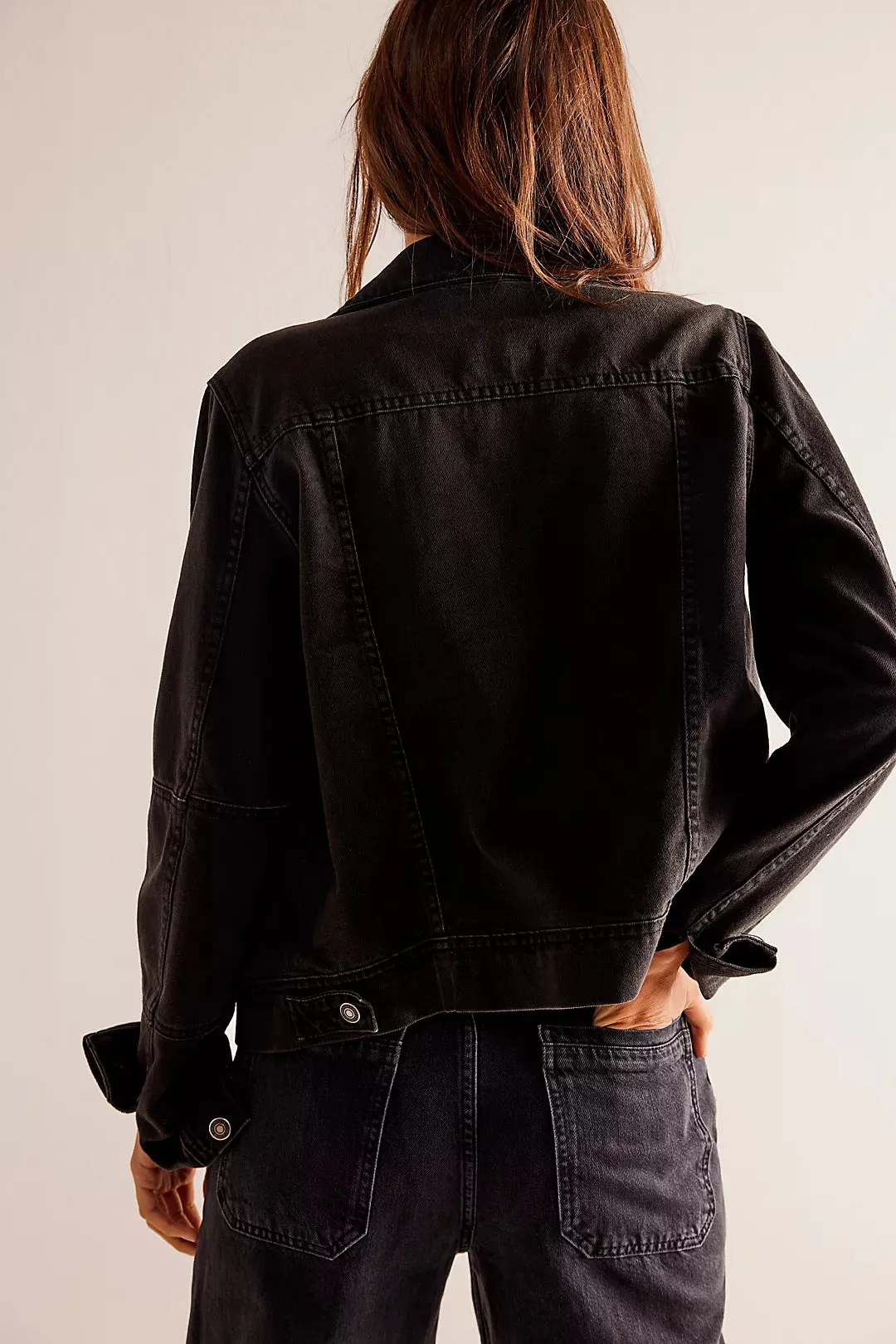 Black Rumors Denim Jacket