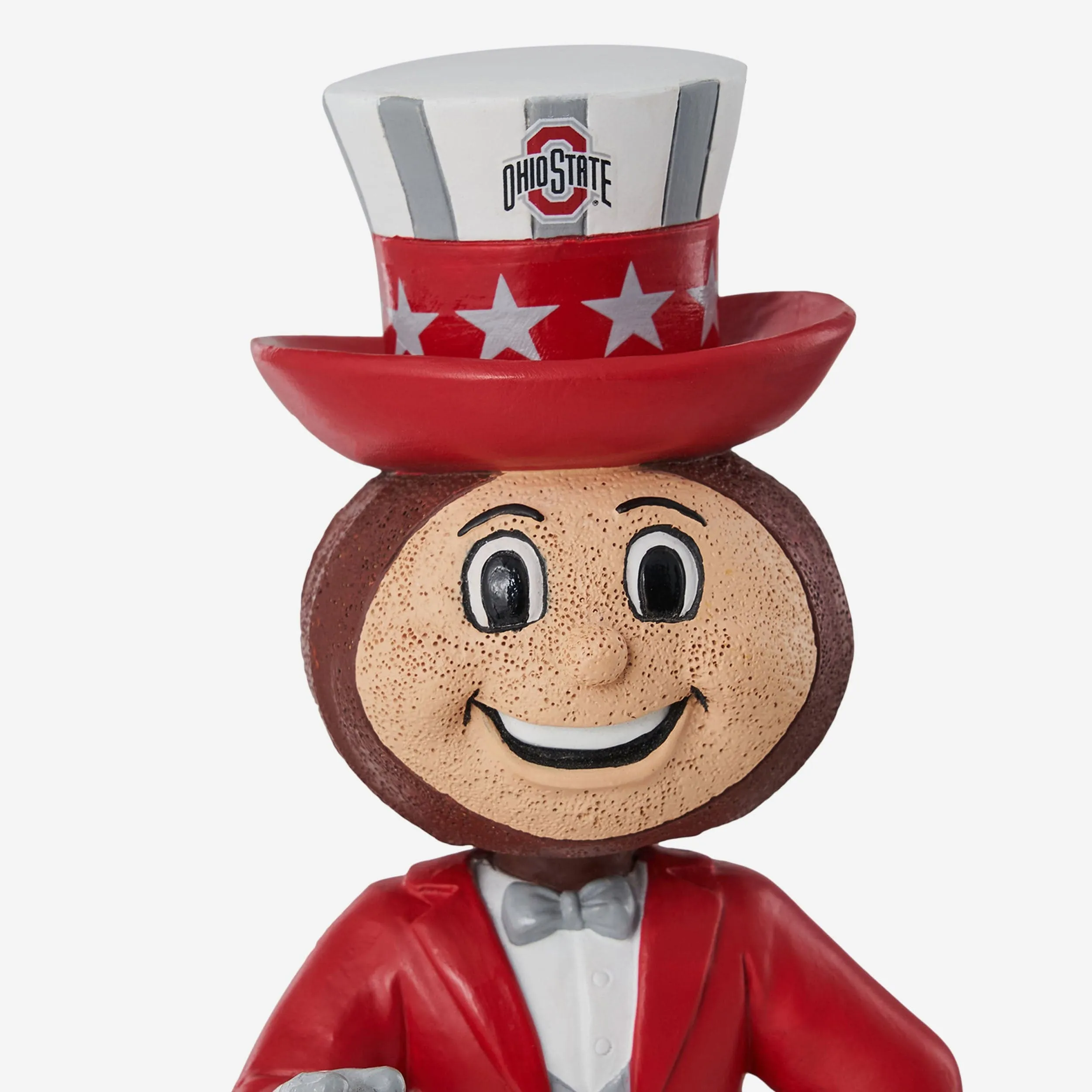 Brutus Buckeye Ohio State Buckeyes Americana Mascot Bobblehead