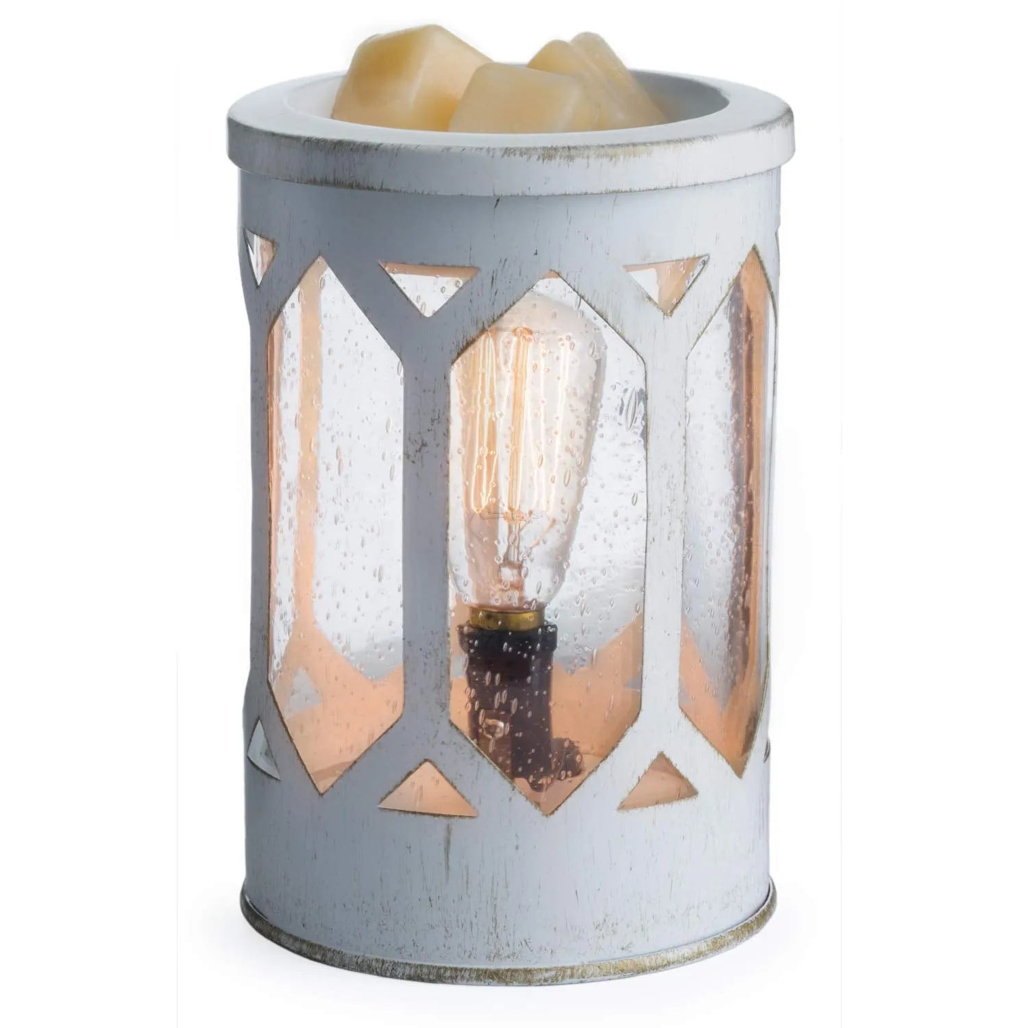 Candle Warmers Etc. Vintage Bulb Illumination Fragrance Warmer, Light up Warmer for Warming Scented Candles, Wax Melts or Essential Oils.