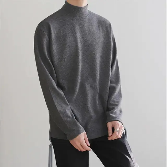 Casual Velvet Turtleneck Women Loose Sweater