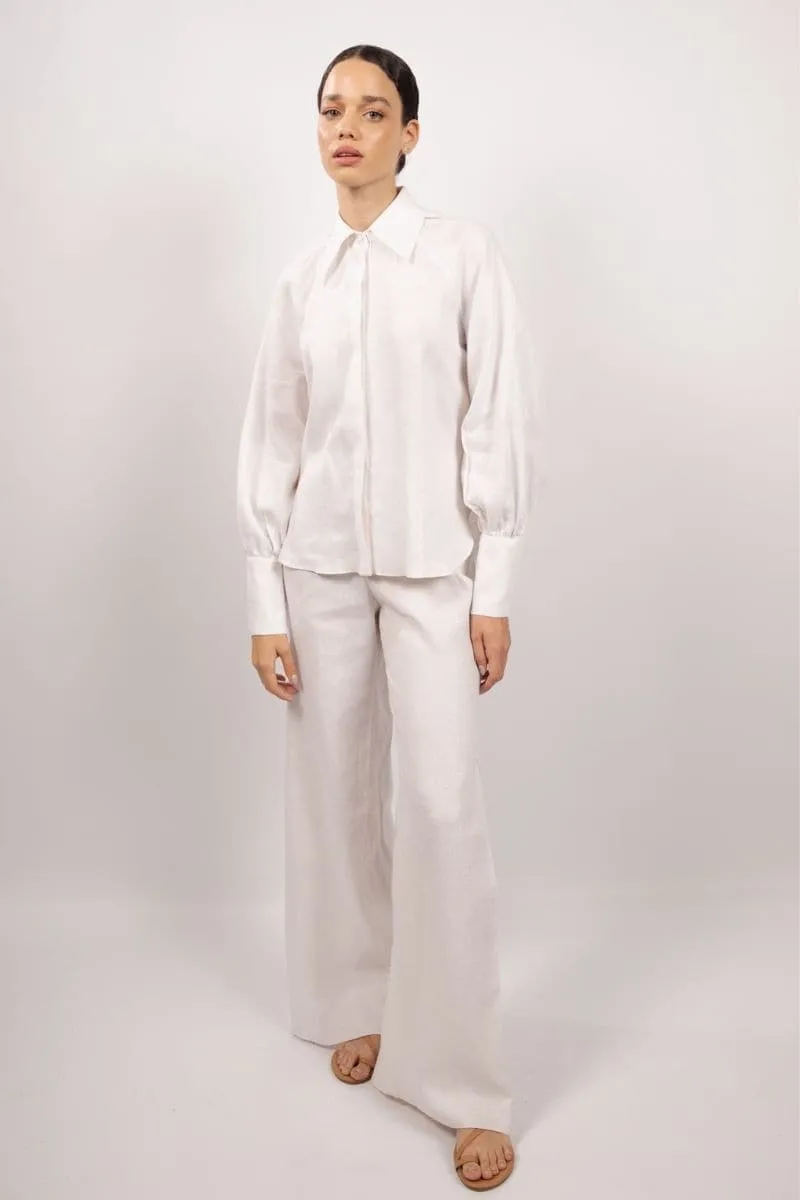 CIELA LINEN PLAZZO PANTS