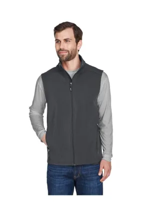 Core 365 CE701: Men's Cruise Two-Layer Fleece Bonded Soft Shell Vest