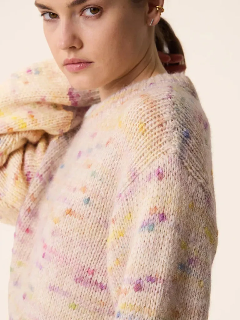 Des Petits Hauts Clairette Arty Sweater in Arty Multico