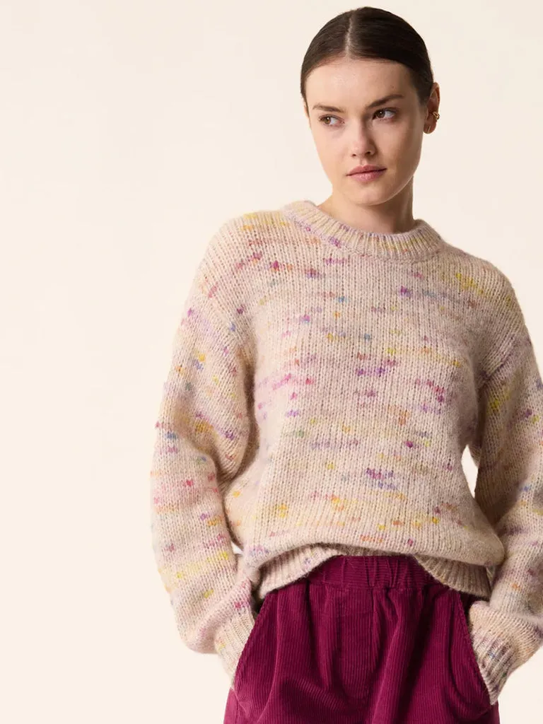 Des Petits Hauts Clairette Arty Sweater in Arty Multico