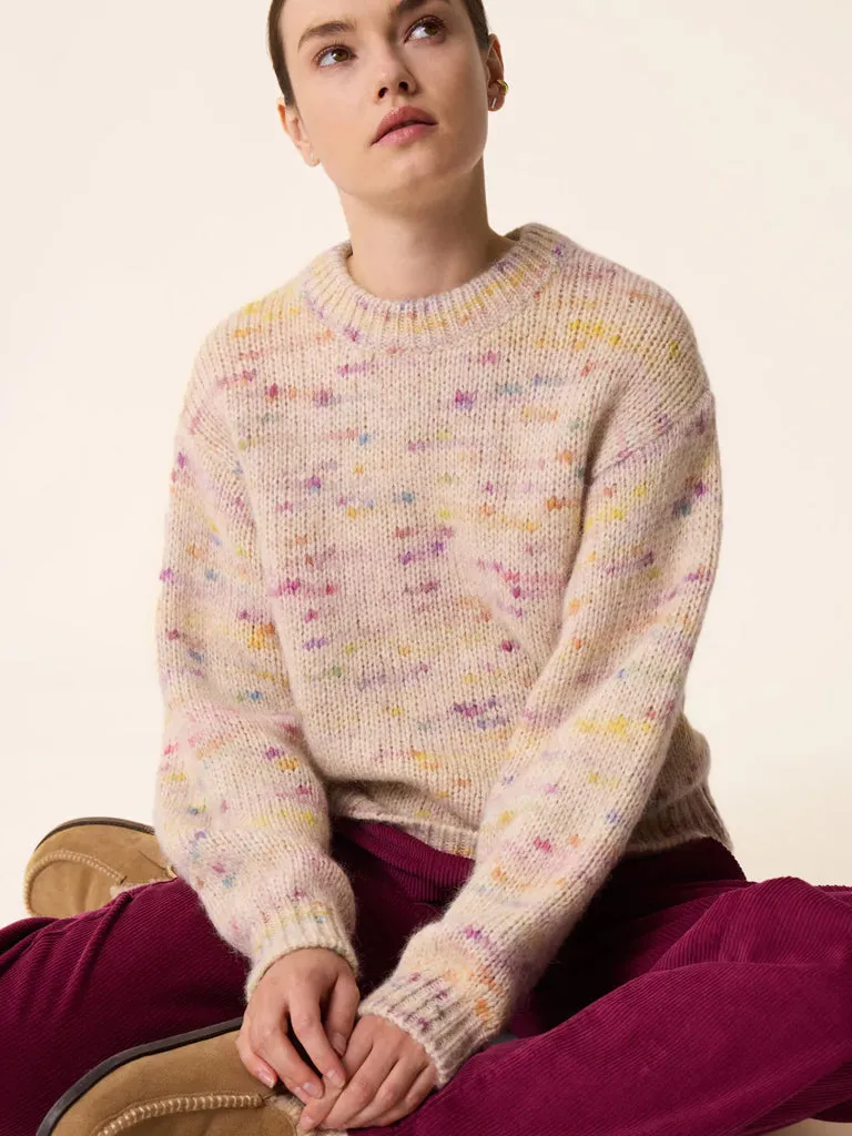 Des Petits Hauts Clairette Arty Sweater in Arty Multico