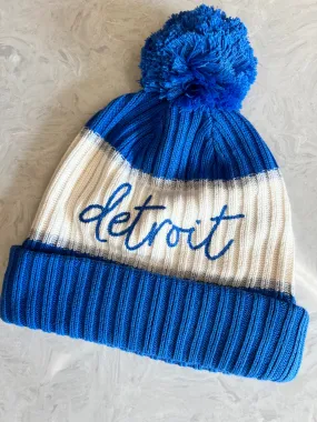 Detroit Cursive Beanie