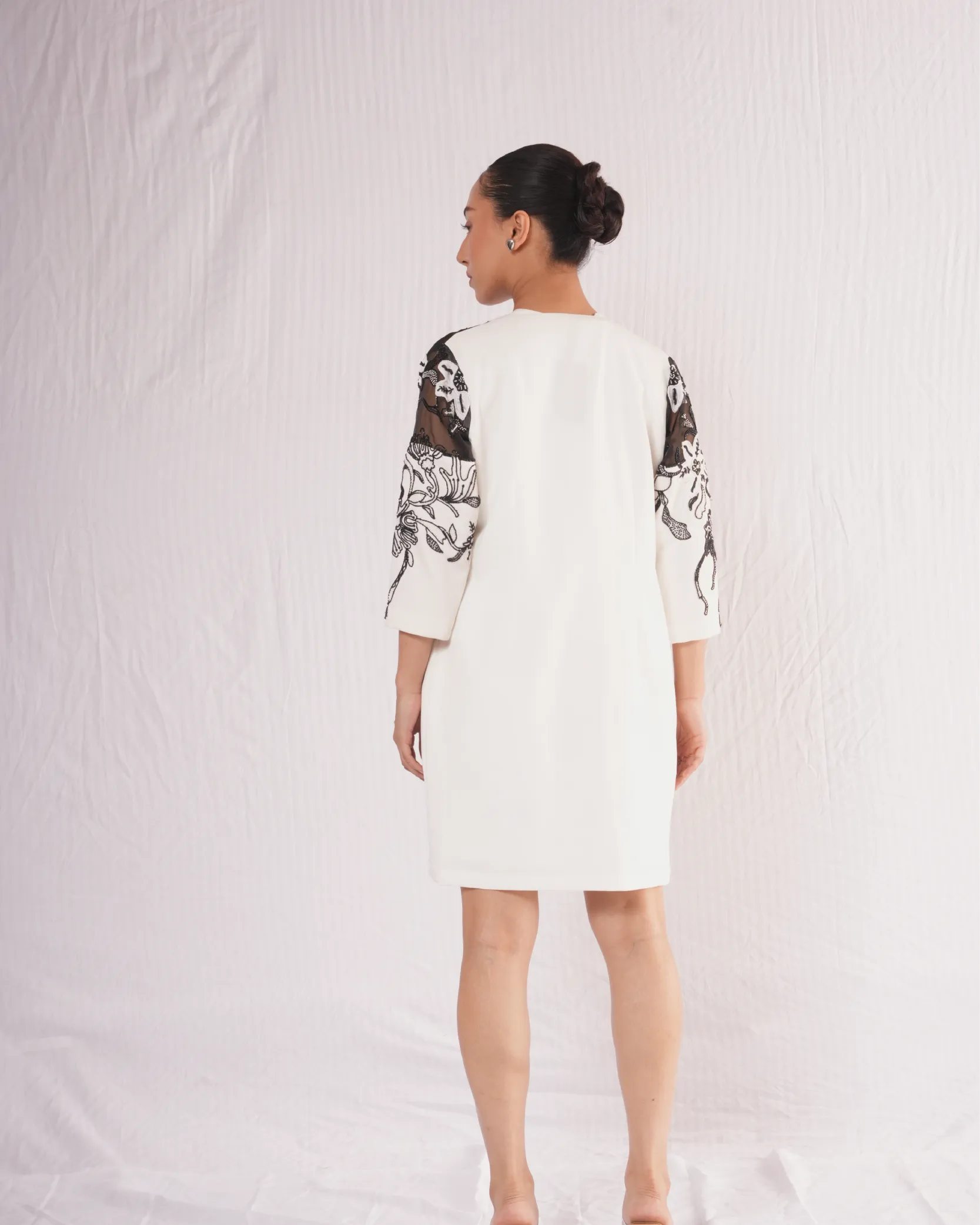 DOUBLE EFFECT JACKET DRESS