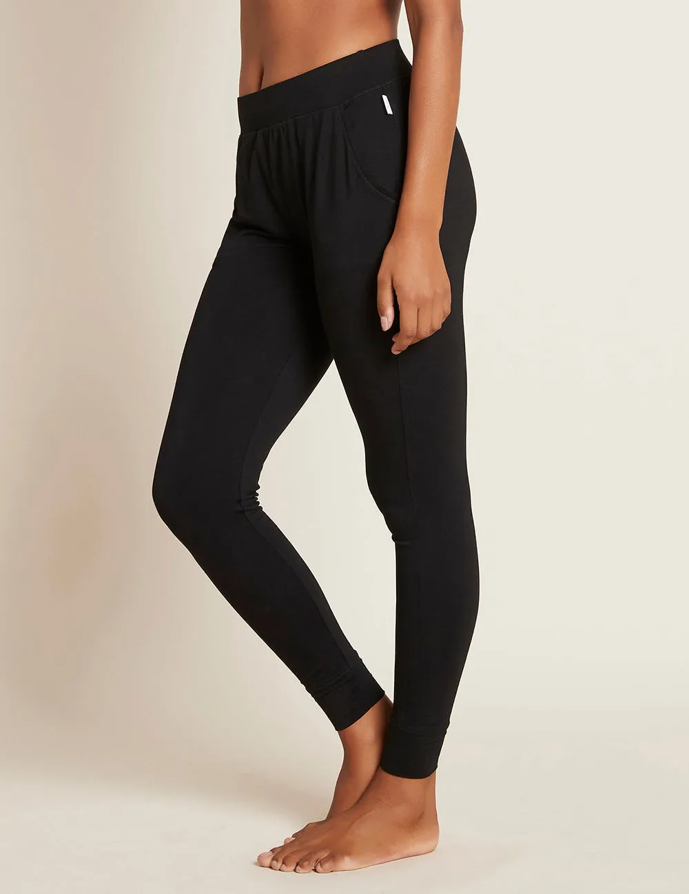 Downtime Slim Leg Lounge Pant - Black