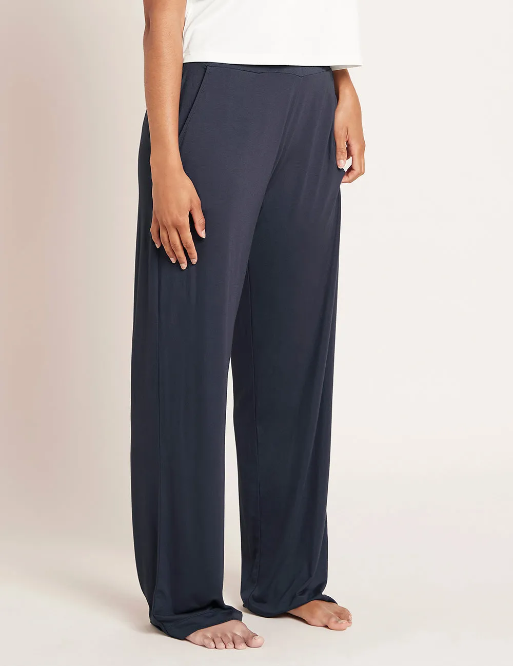 Downtime Wide Leg Lounge Pant - Storm