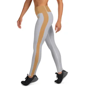 DTI Gold and Silver Yoga Leggings