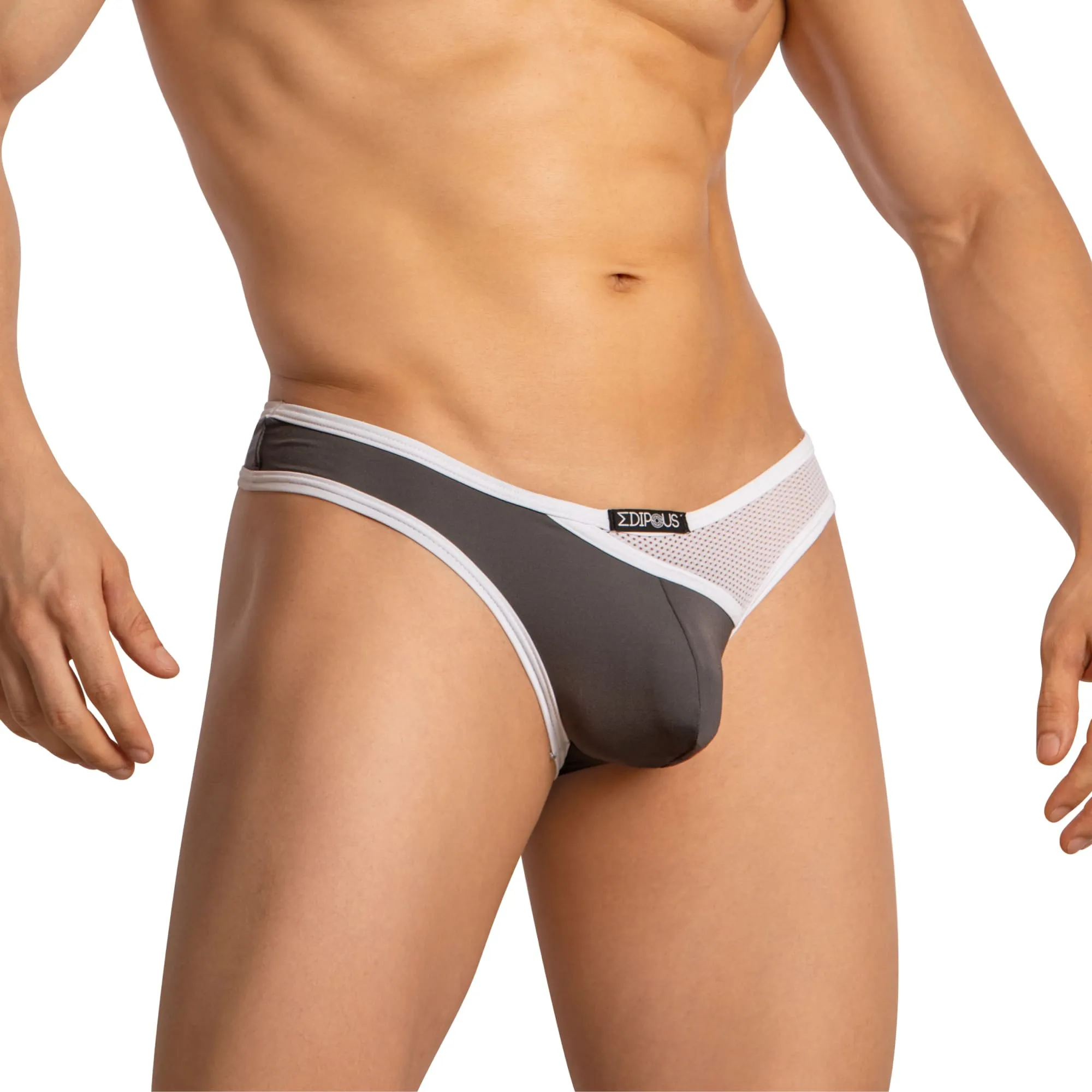 Edipous Men's Thong with Asymmetrical Cut EDK025