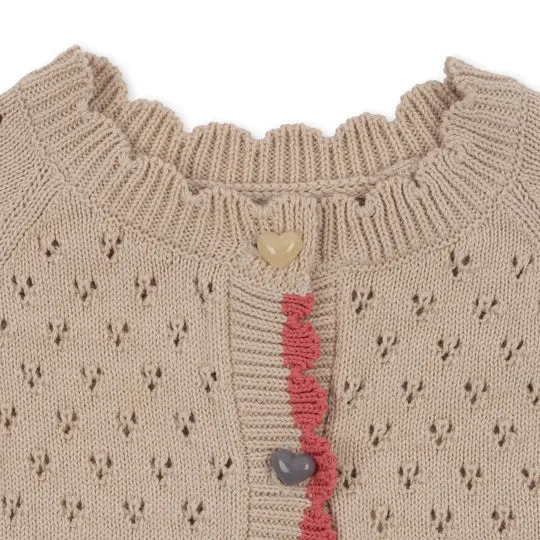 Ellen Knit Cardigan - Sand Dollar (Final Sale)