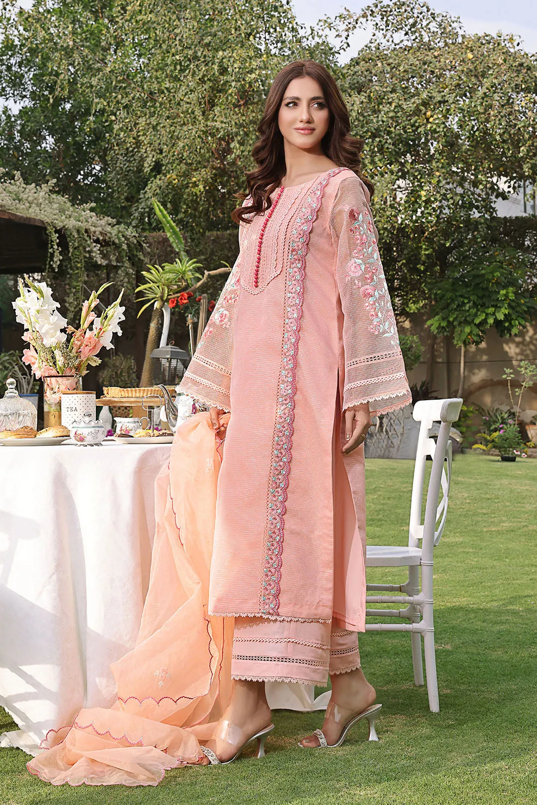 Embroidered Organza 3pc Suit | New Arrivals | S202351