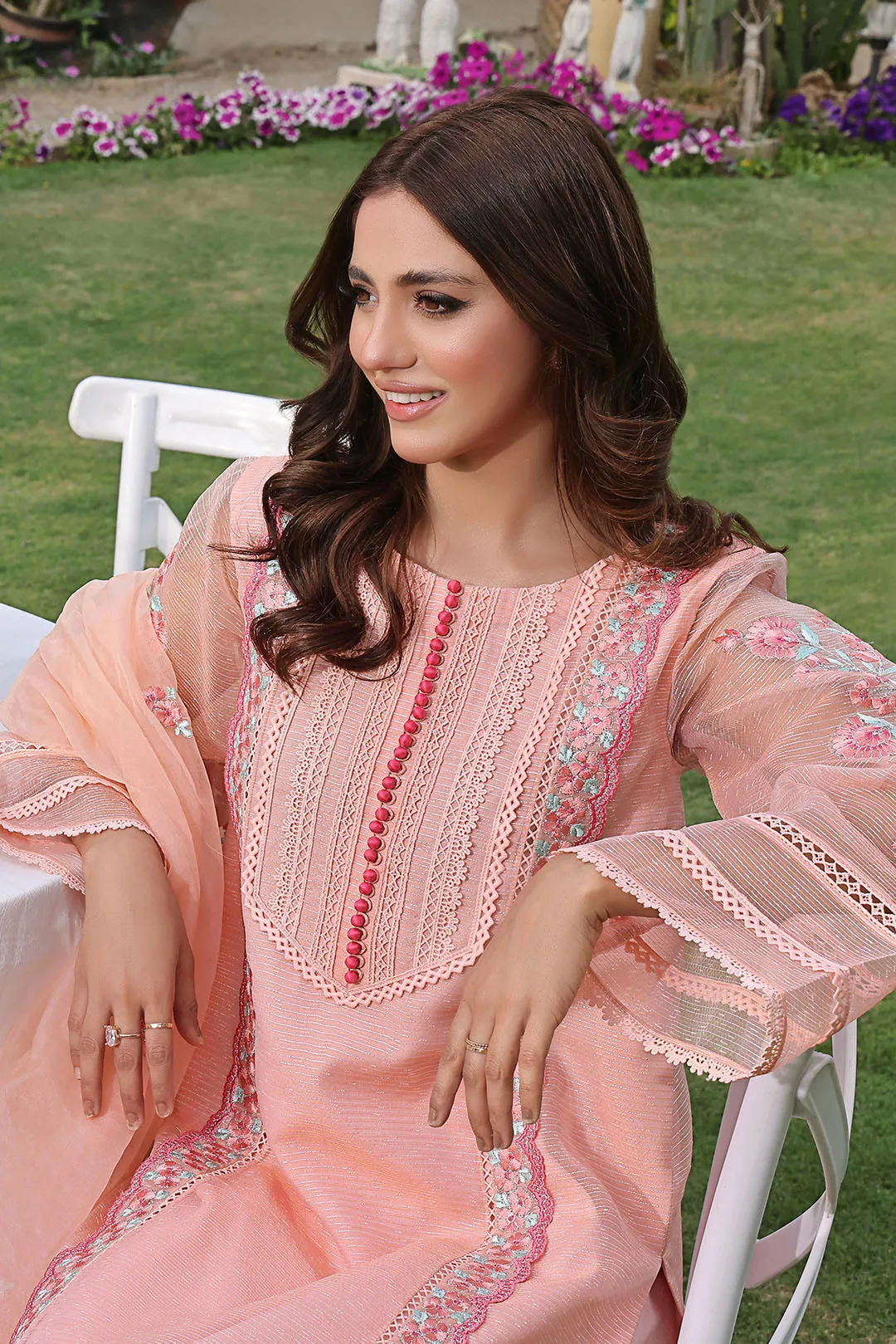 Embroidered Organza 3pc Suit | New Arrivals | S202351