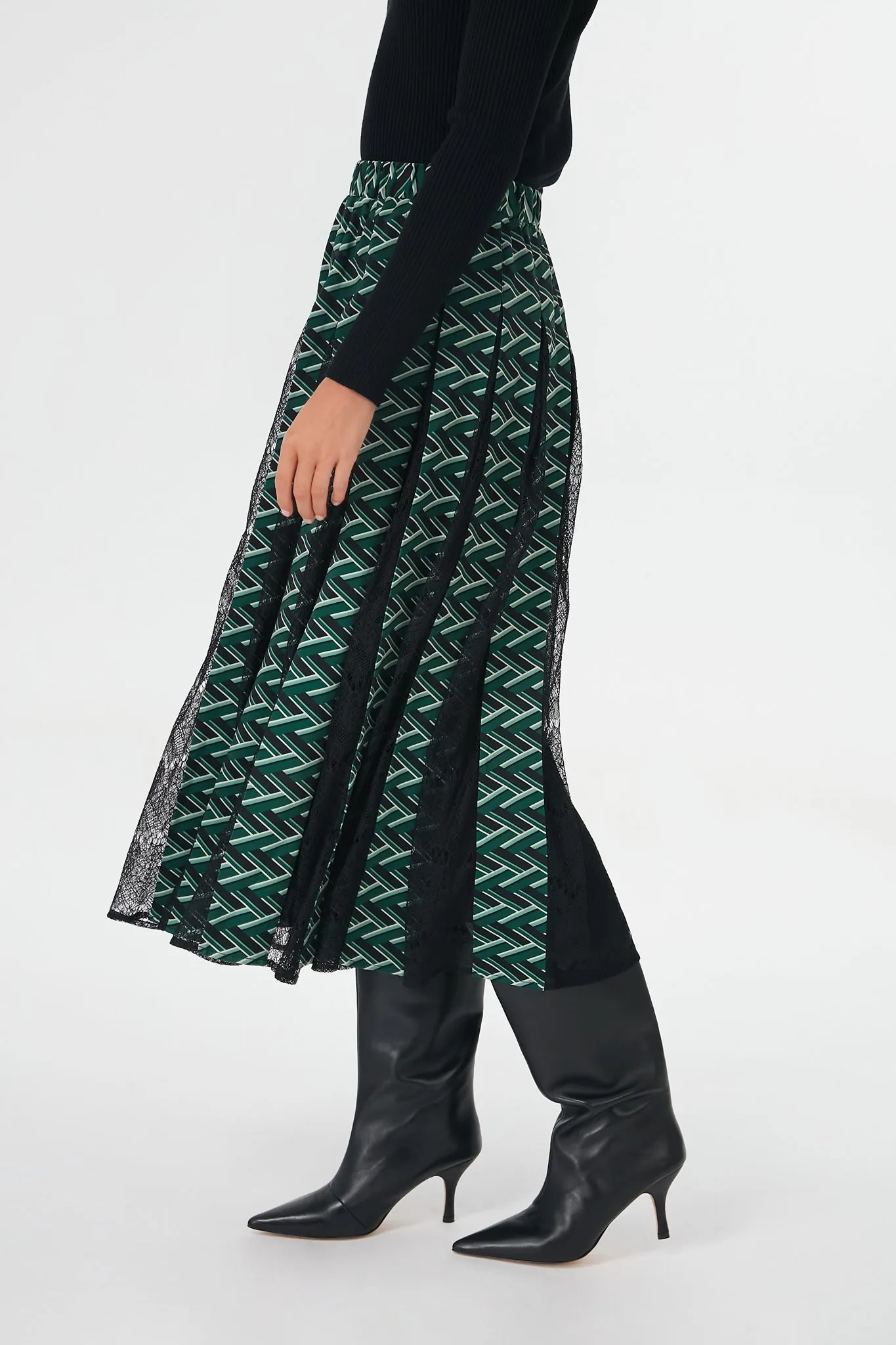 Emerald Geo Marlow Skirt