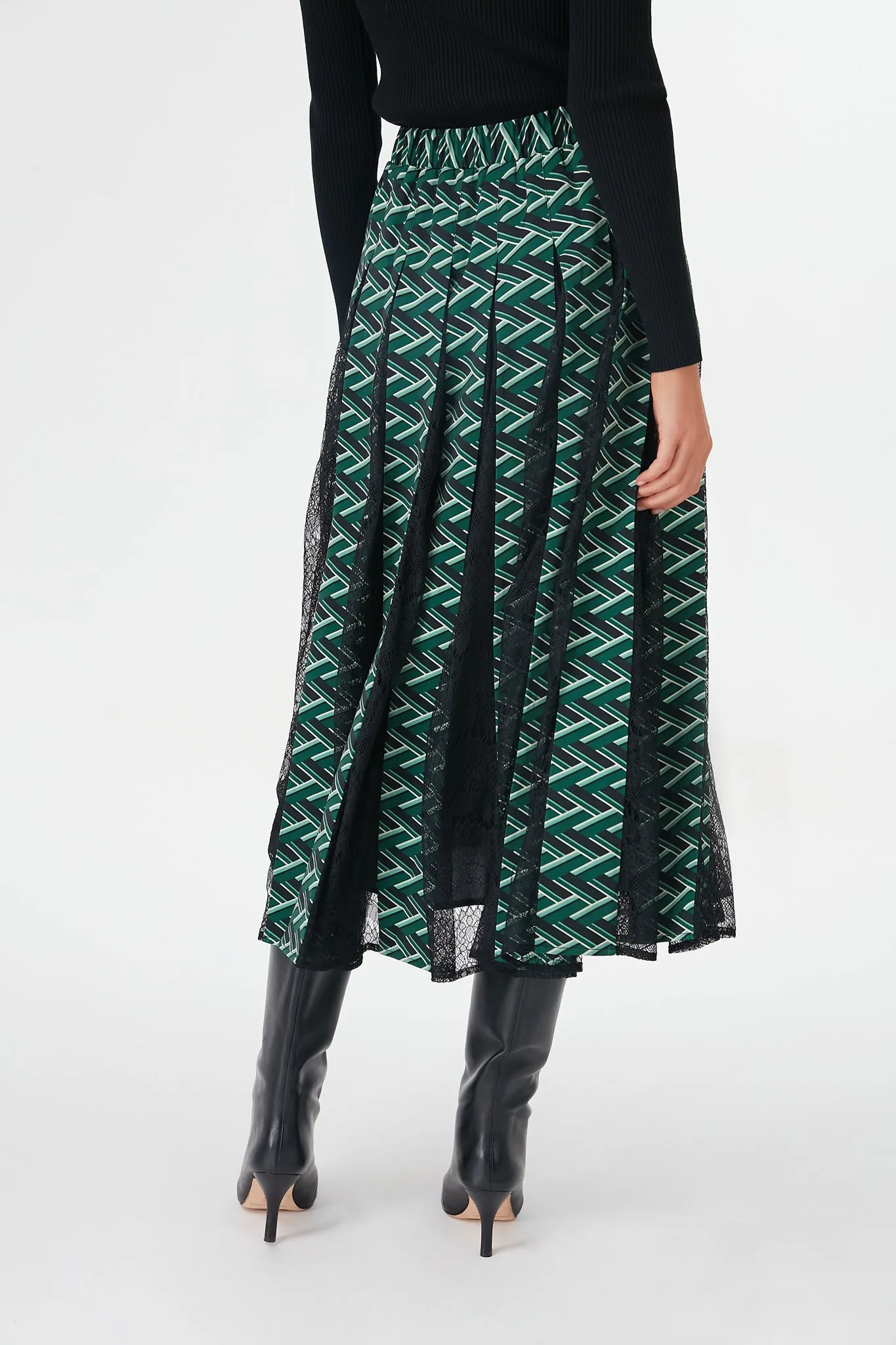 Emerald Geo Marlow Skirt