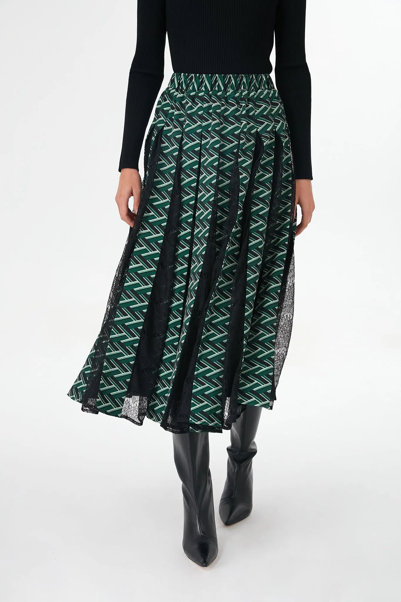 Emerald Geo Marlow Skirt