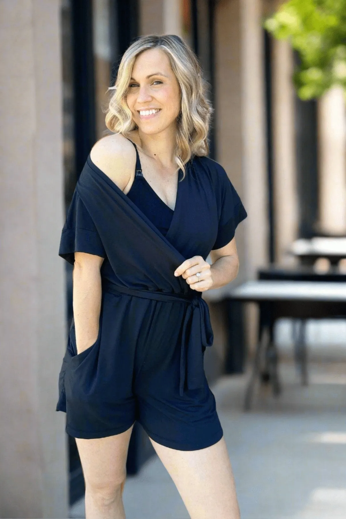 Emilia Nursing Romper