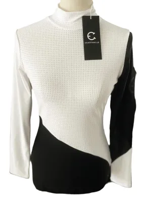 EquestrianClub- Bella Turtleneck Black & White