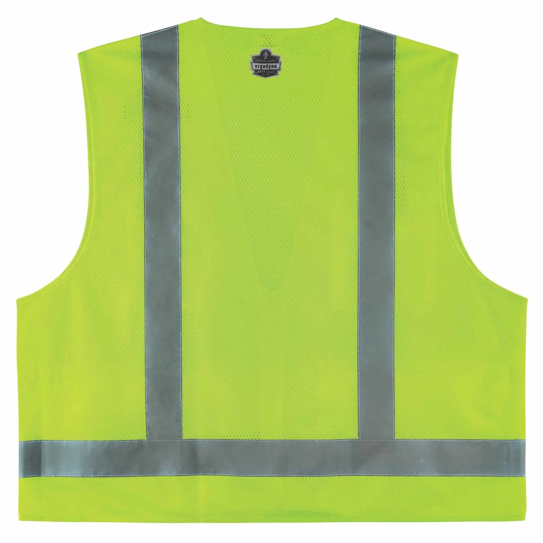 Ergodyne 24505 8249Z-S XL Lime Class 2 Economy Surveyors Vest - Single Size