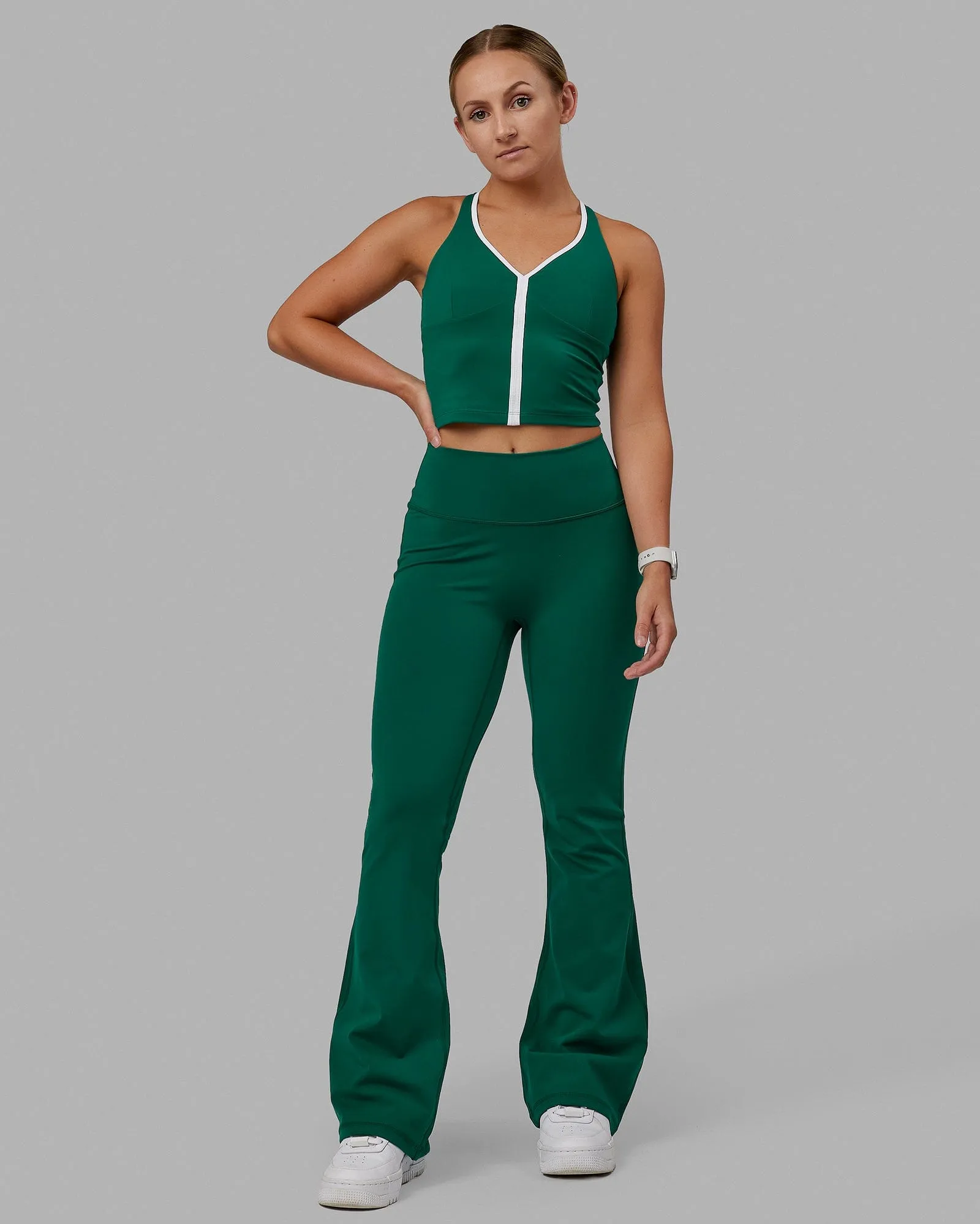 Everyday Flared Petite Leggings - Malachite