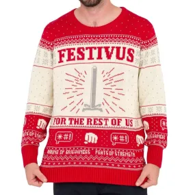 Festivus For The Rest Of Us Pole Ugly Christmas Xmas Sweater