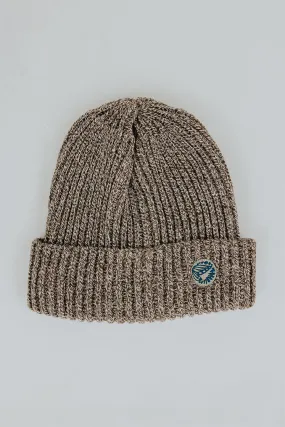 Folded Knit Wings Beanie - Oatmeal