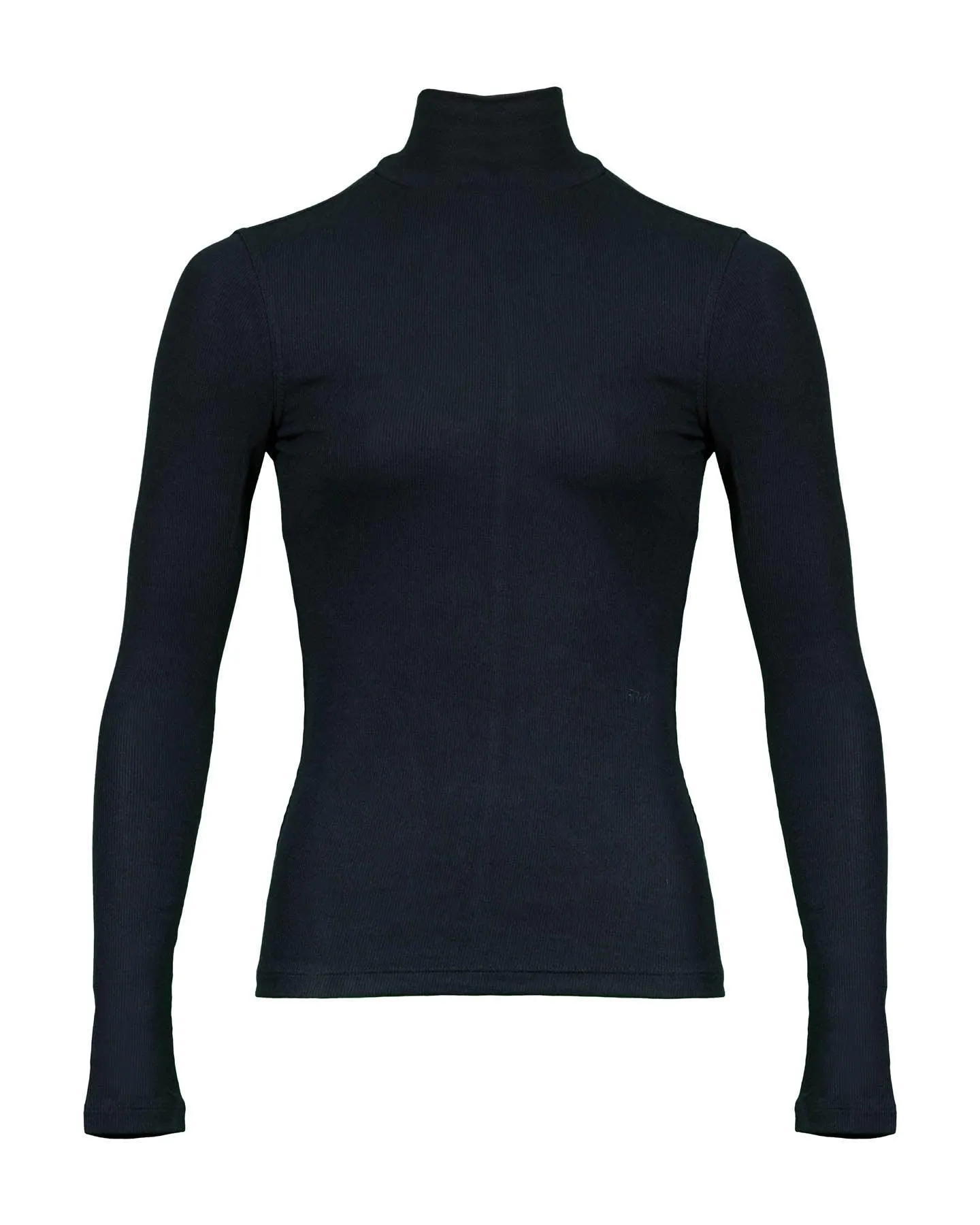 Frame Rib Turtleneck