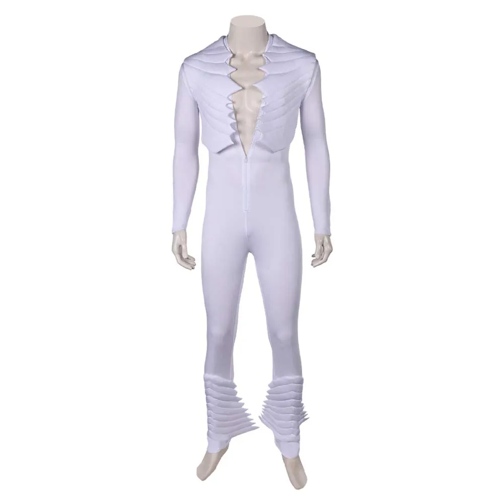 Freddie Mercury White Outfit Party Carnival Halloween Cosplay Costume