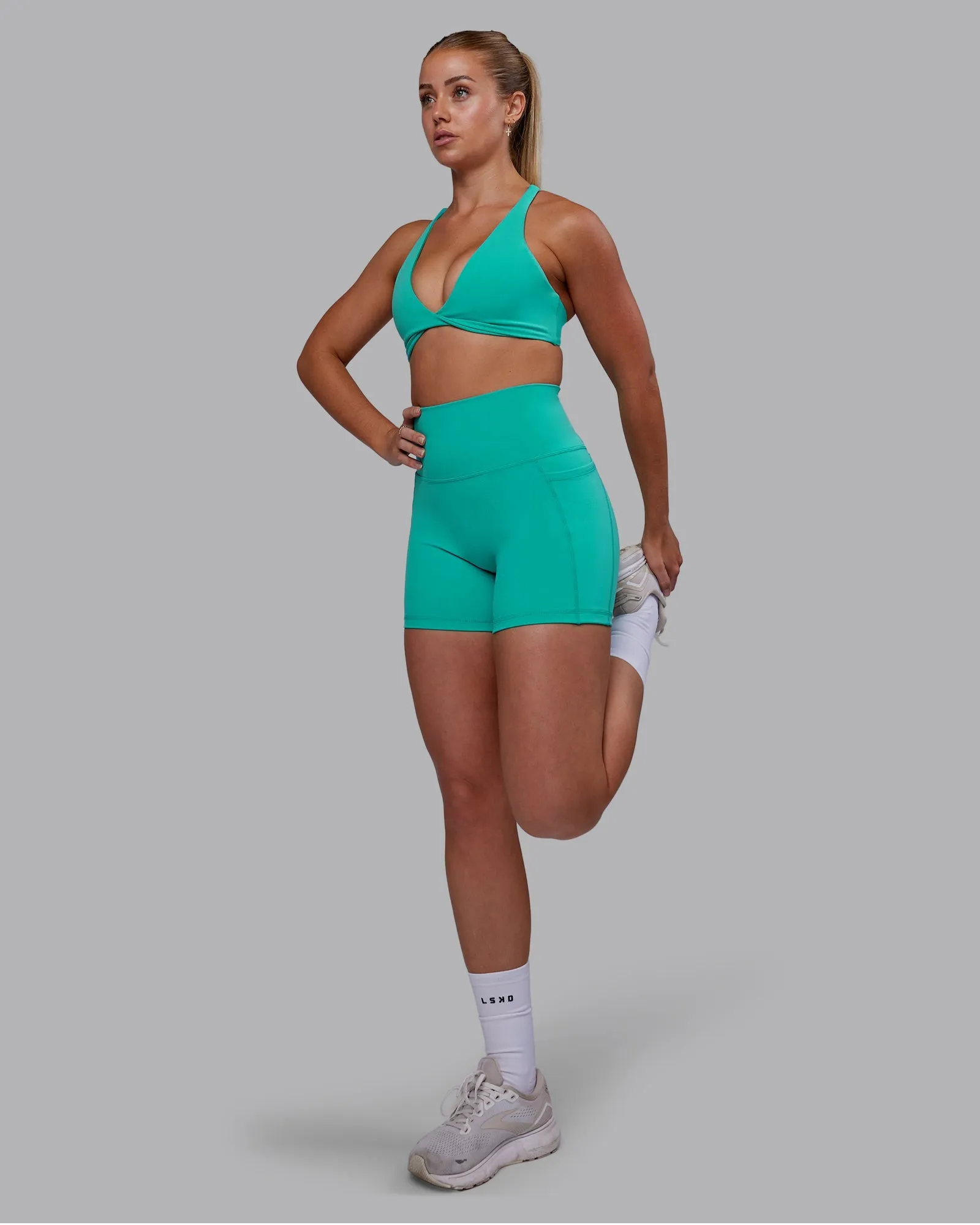 Fusion X-Length Shorts - Turquoise Tide