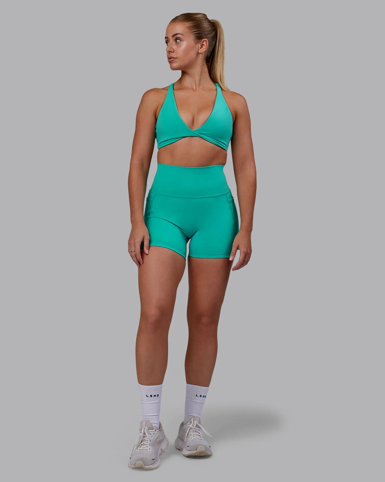 Fusion X-Length Shorts - Turquoise Tide