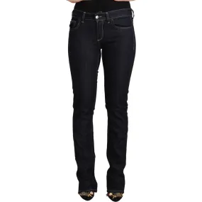 GF Ferre Chic Low Waist Skinny Jeans in Timeless Black